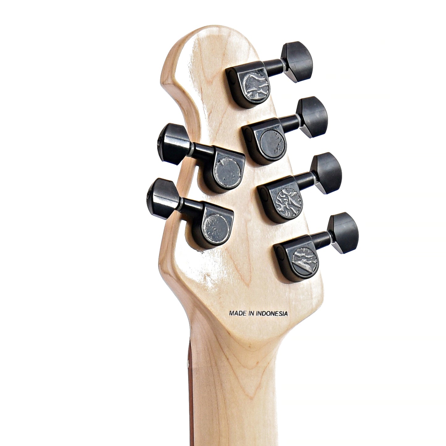 Back Headstock of Sterling by Music Man Axis Electric Guitar