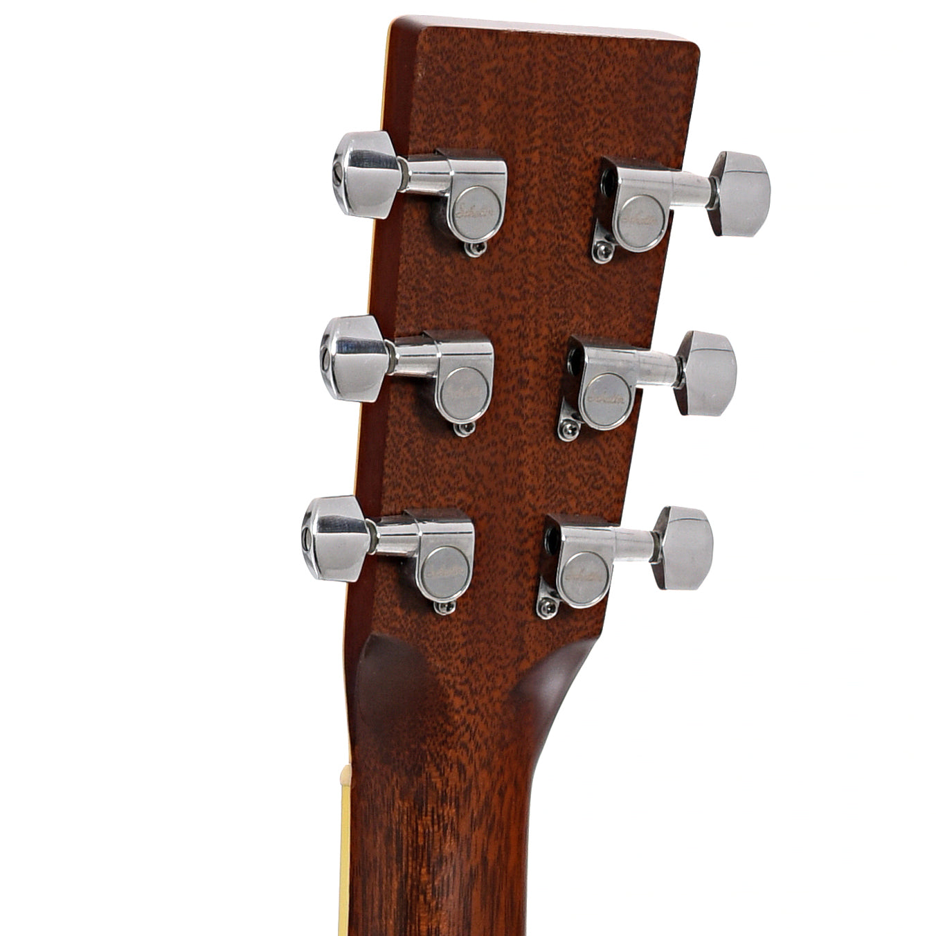 Back headstock of Santa Cruz D Rosewood