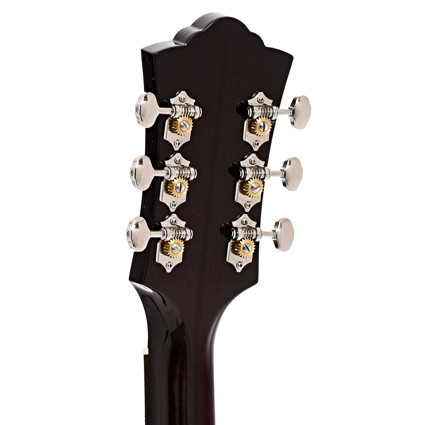 Back headstock of Guild USA D-40 Traditional Acoustic Guitar