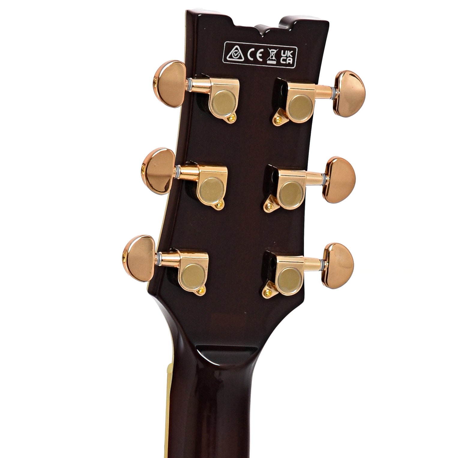 Back headstock of Ibanez Artcore Expressionist AM93ME Semi-Hollowbody Guitar, Natural