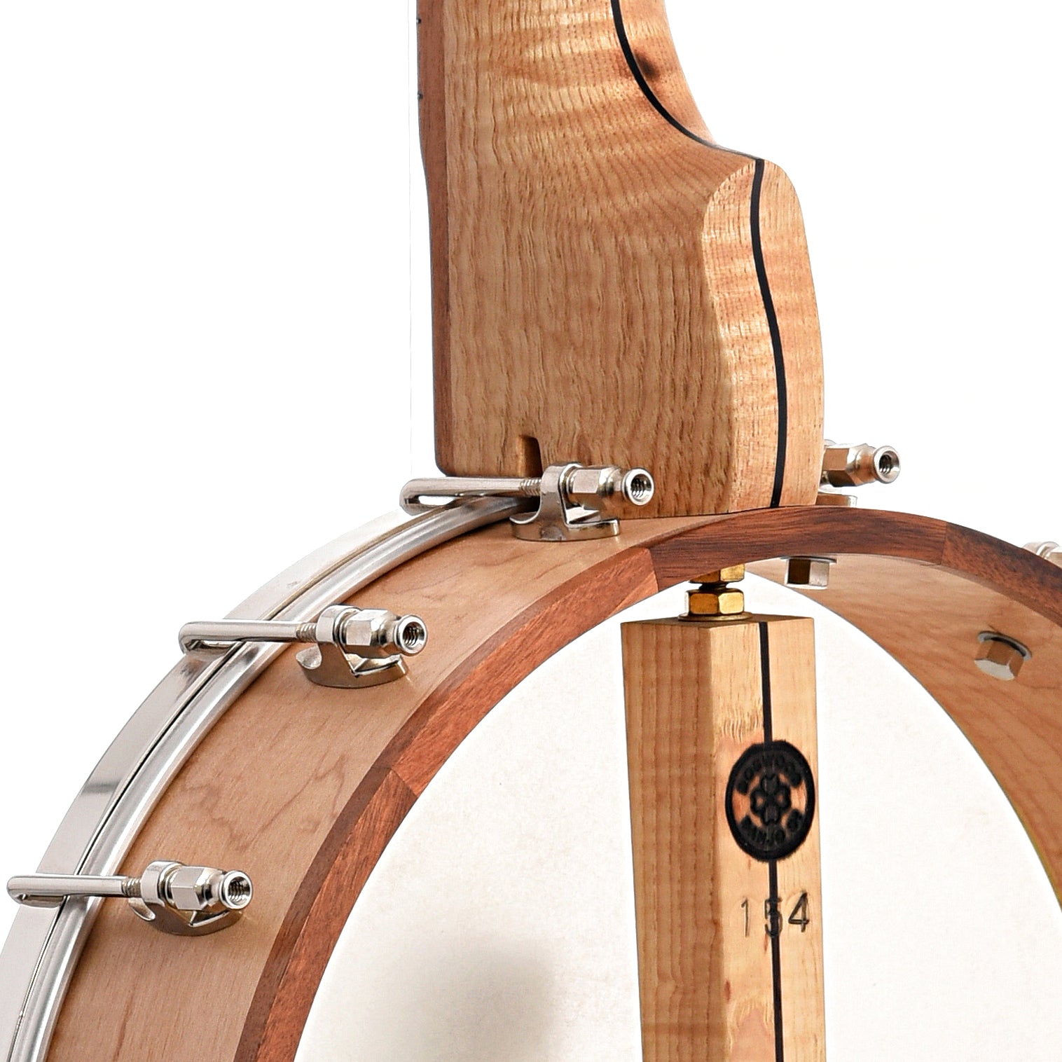 Image 8 of Dogwood Banjo Co. 12" Openback Banjo, No. 154 - SKU# DW154 : Product Type Open Back Banjos : Elderly Instruments