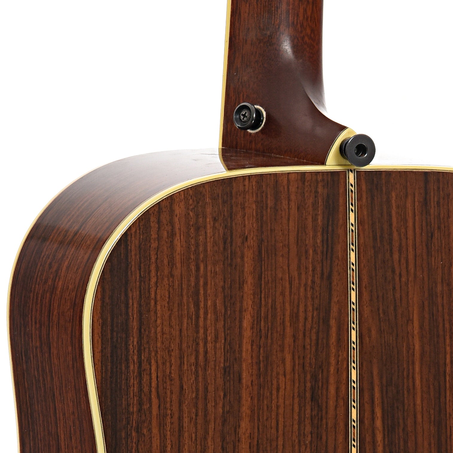 Heel of Santa Cruz D Rosewood