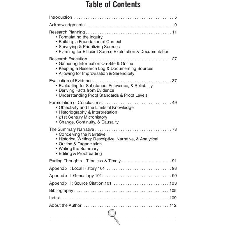 Image 2 of The Micro-Historian's Guide to Research, Evidence, & Conclusions - SKU# 807-2 : Product Type Media : Elderly Instruments