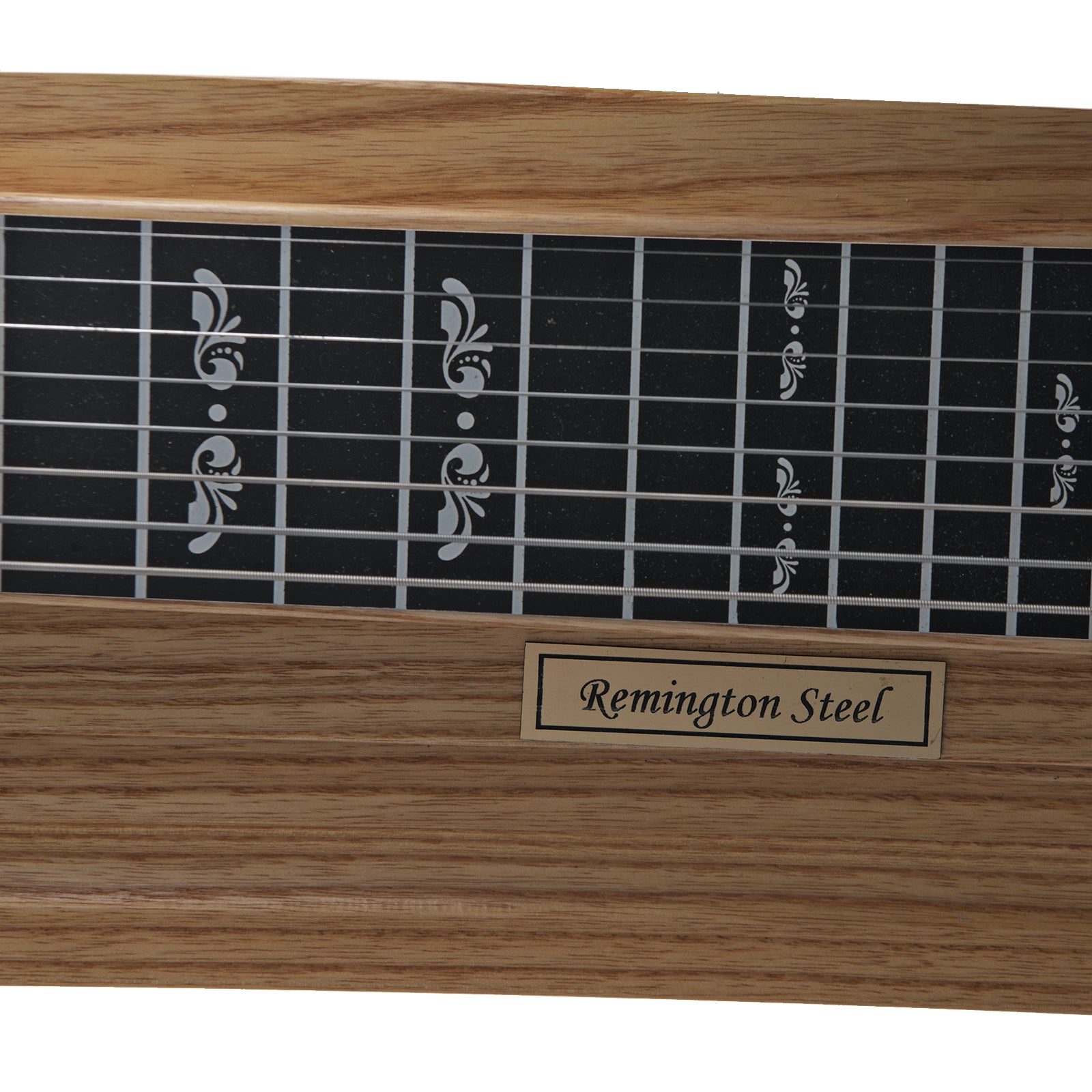 Fretboard of Remington Steel Steelmaster S8