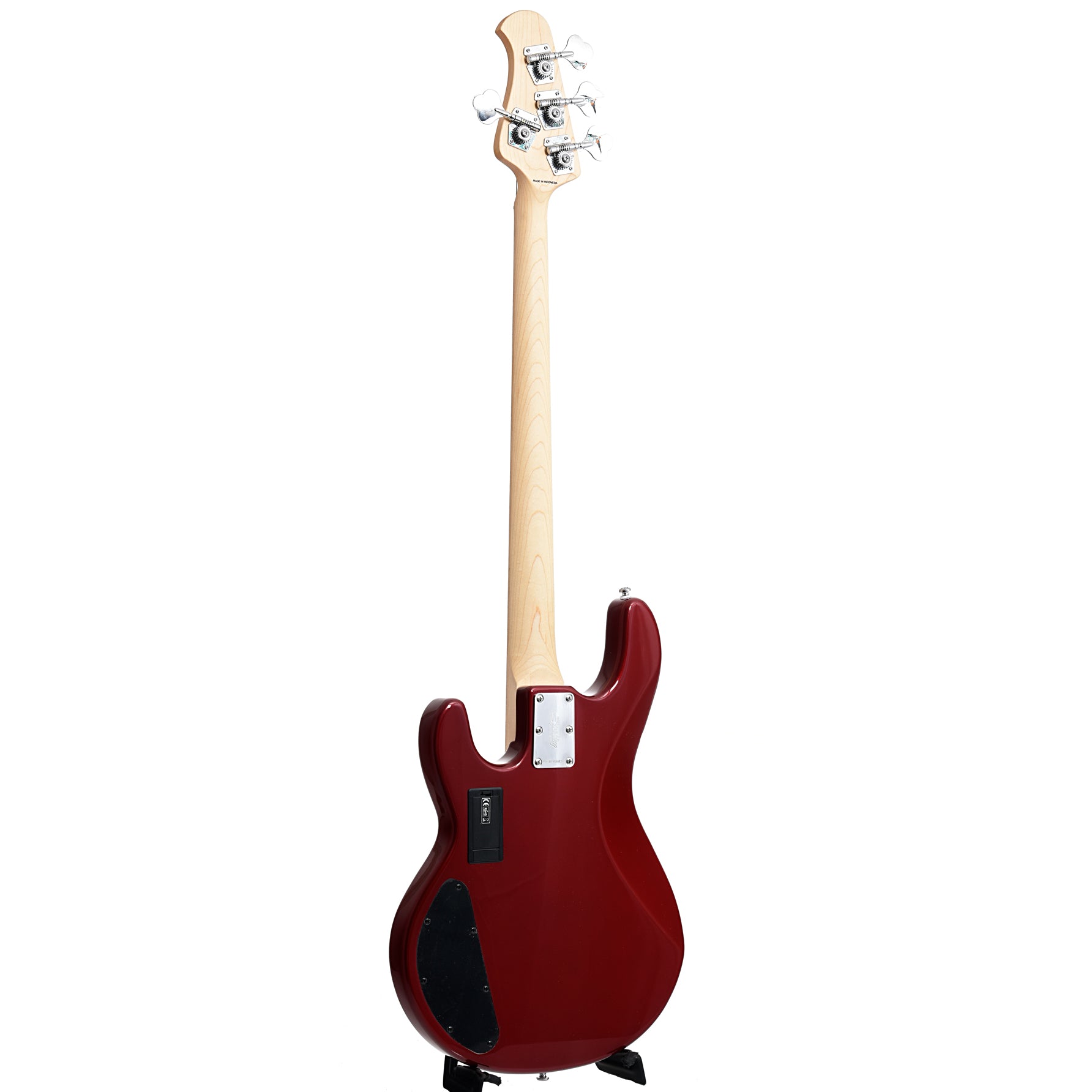 Sterling by Music Man StingRay Ray4HH Bass, Candy Apple Red 