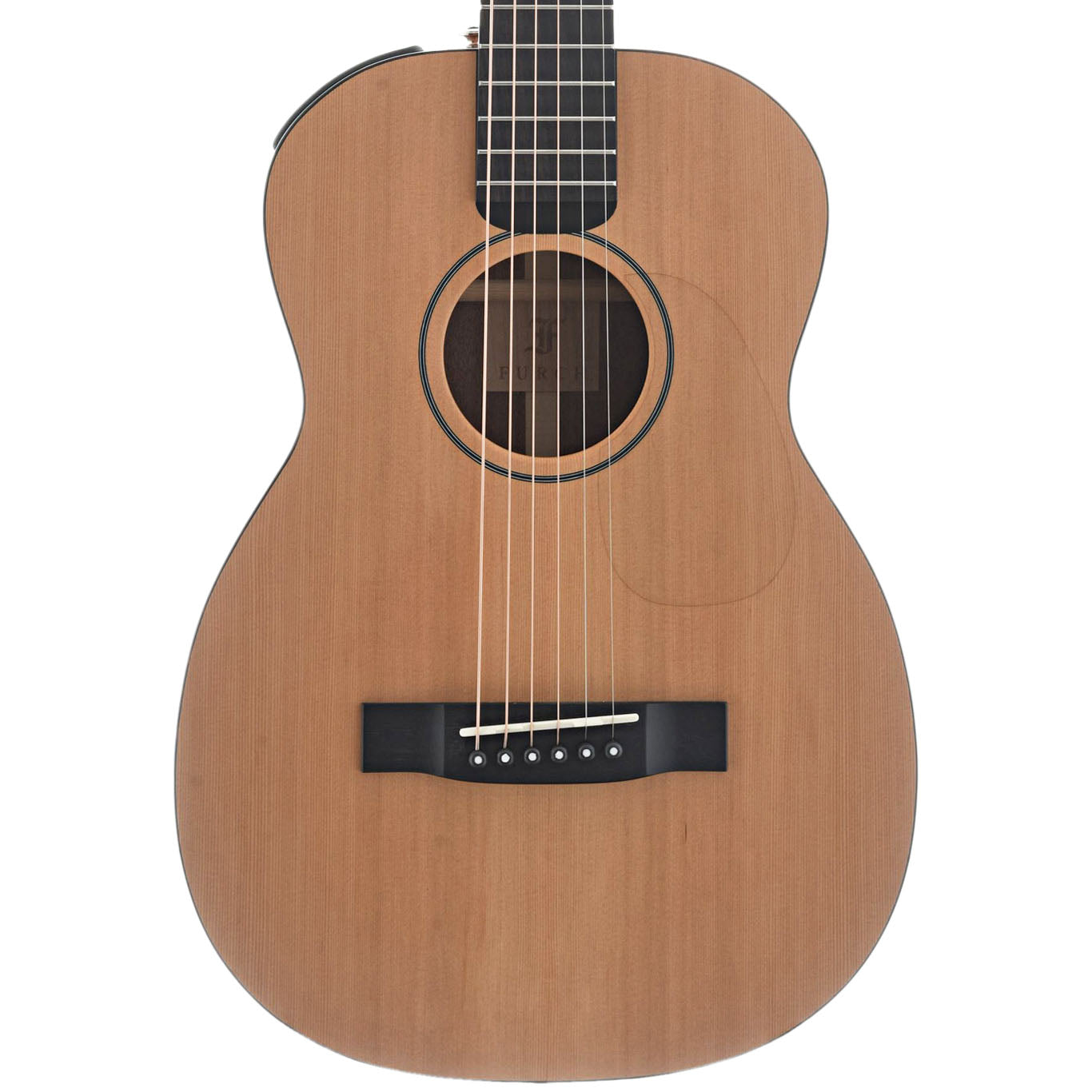 Front of Furch LJ10-CM Little Jane Travel Guitar