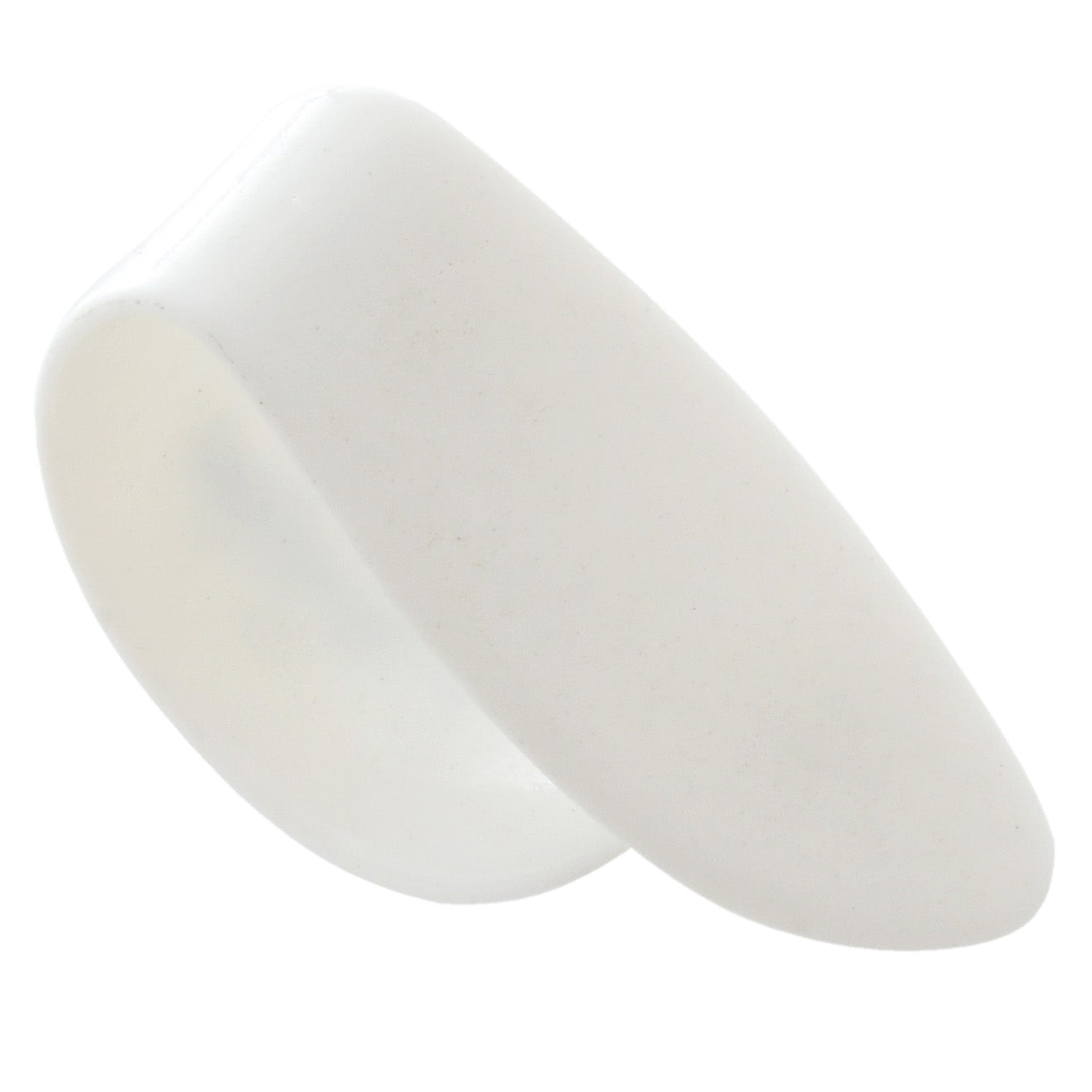 Image 2 of Dunlop White Plastic Thumbpick, Large - SKU# PK27-L-RHT : Product Type Accessories & Parts : Elderly Instruments