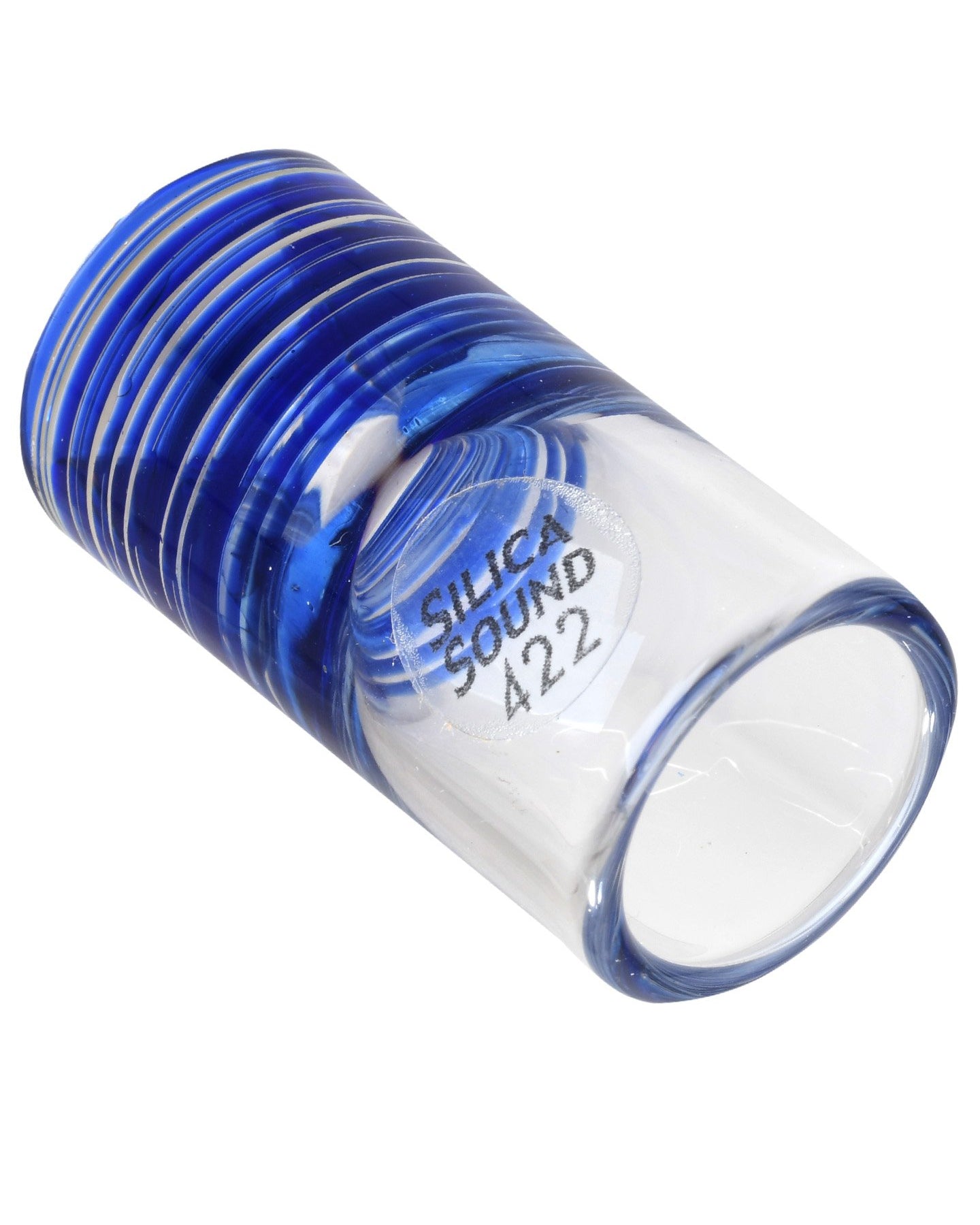 Image 1 of Silica Sound 422 Large Shorty Glass Guitar Slide - SKU# SS422 : Product Type Accessories & Parts : Elderly Instruments