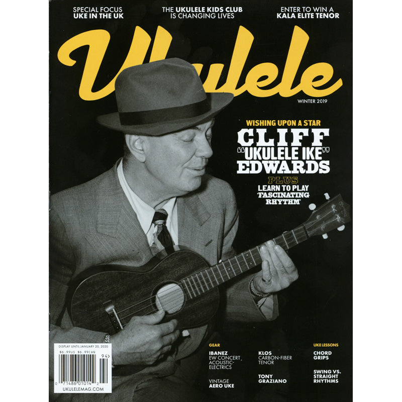 Image 1 of Ukulele Magazine - Winter 2019 - SKU# UKE-2019W : Product Type Media : Elderly Instruments