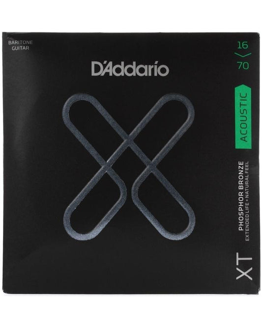 Image 1 of D'Addario XT Phosphor Bronze Medium Gauge Baritone Acoustic Guitar Strings - SKU# XTAPB1670 : Product Type Strings : Elderly Instruments