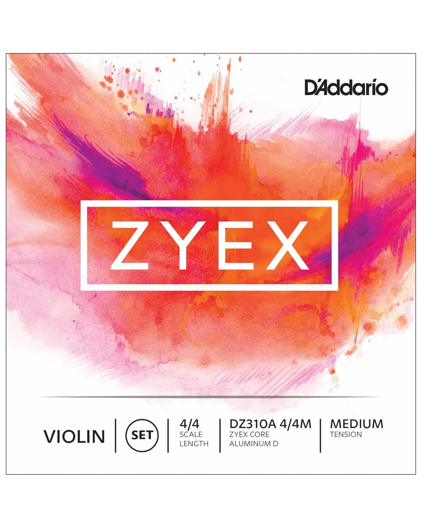 Image 1 of D'Addario Zyex DZ310A Violin Strings - SKU# DZ310 : Product Type Strings : Elderly Instruments