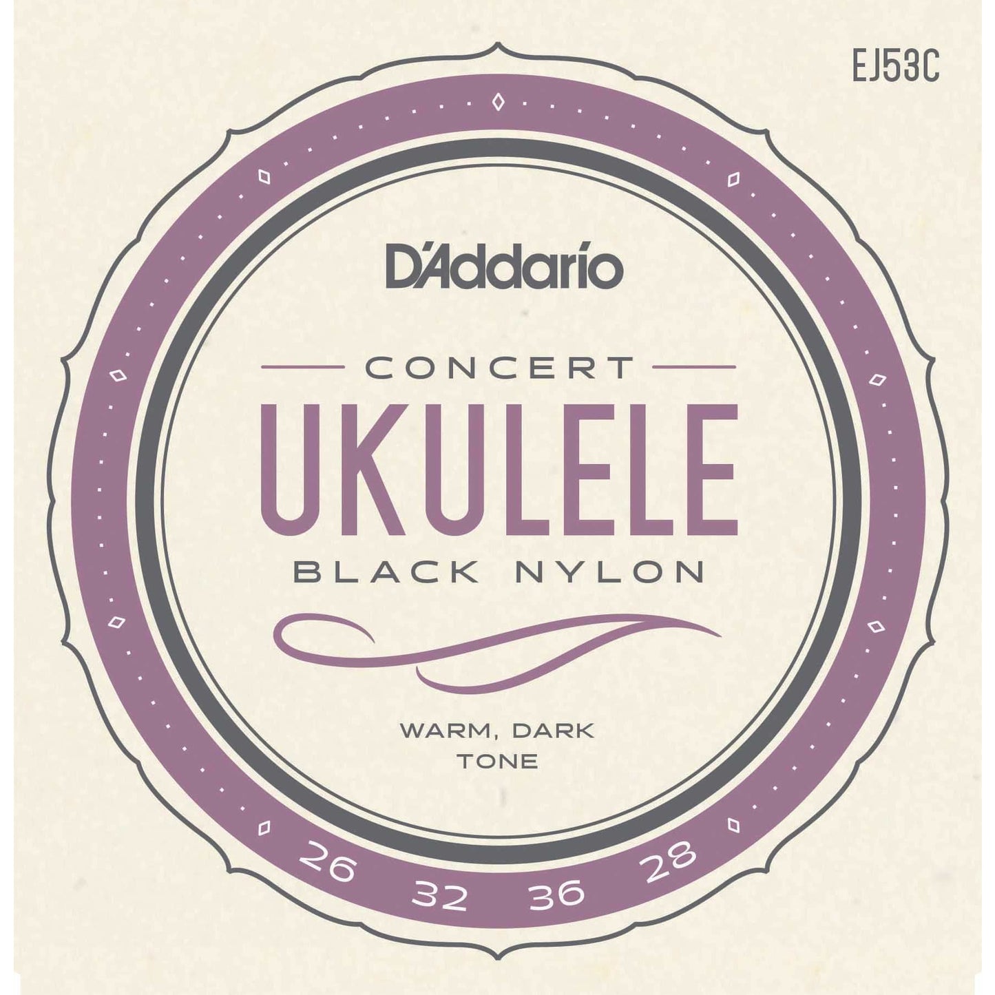 Image 3 of D'Addario EJ53C Pro-Arte Rectified Black Nylon Concert Ukulele Strings Concert Uke Set - SKU# J53 : Product Type Strings : Elderly Instruments