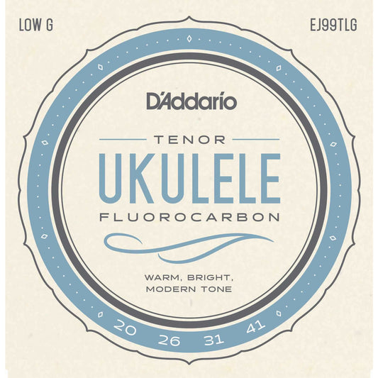 Front of D'Addario EJ99TLG Pro-Arte Carbon Fluorocarbon Tenor Low G Ukulele Strings