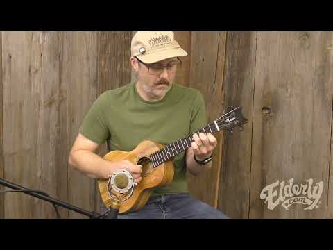 Video Demonstration of Romero Creations ST Concert Ukulele, Spalted Mango