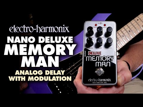 Electro Harmonix Nano Deluxe Memory Man Analog Delay – Elderly