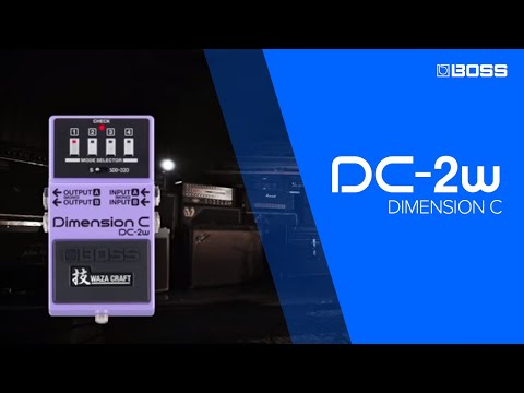 Boss DC-2W Dimension C Waza Craft Chorus Pedal