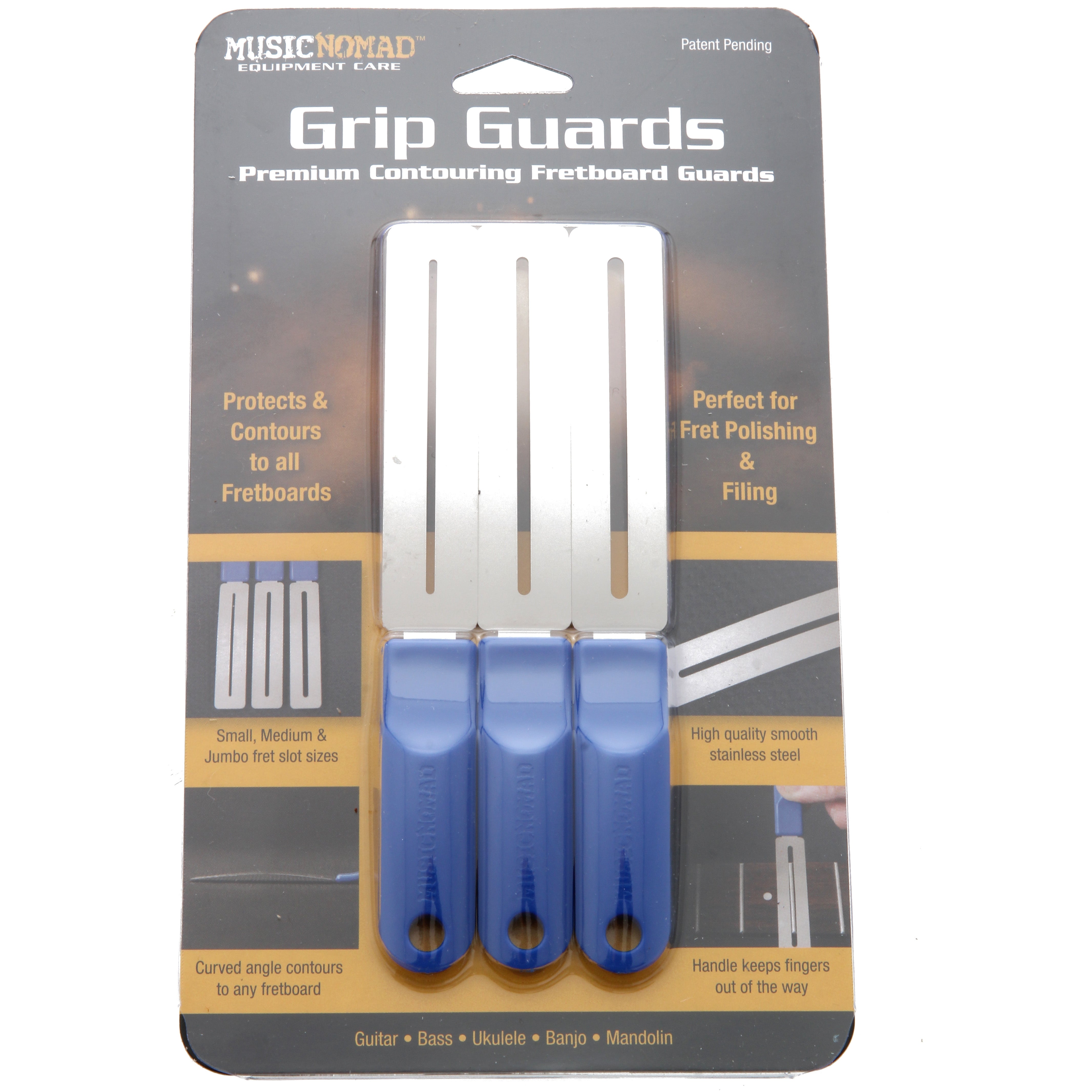 MusicNomad GRIP Guards Premium Fretboard Guards Elderly Instruments