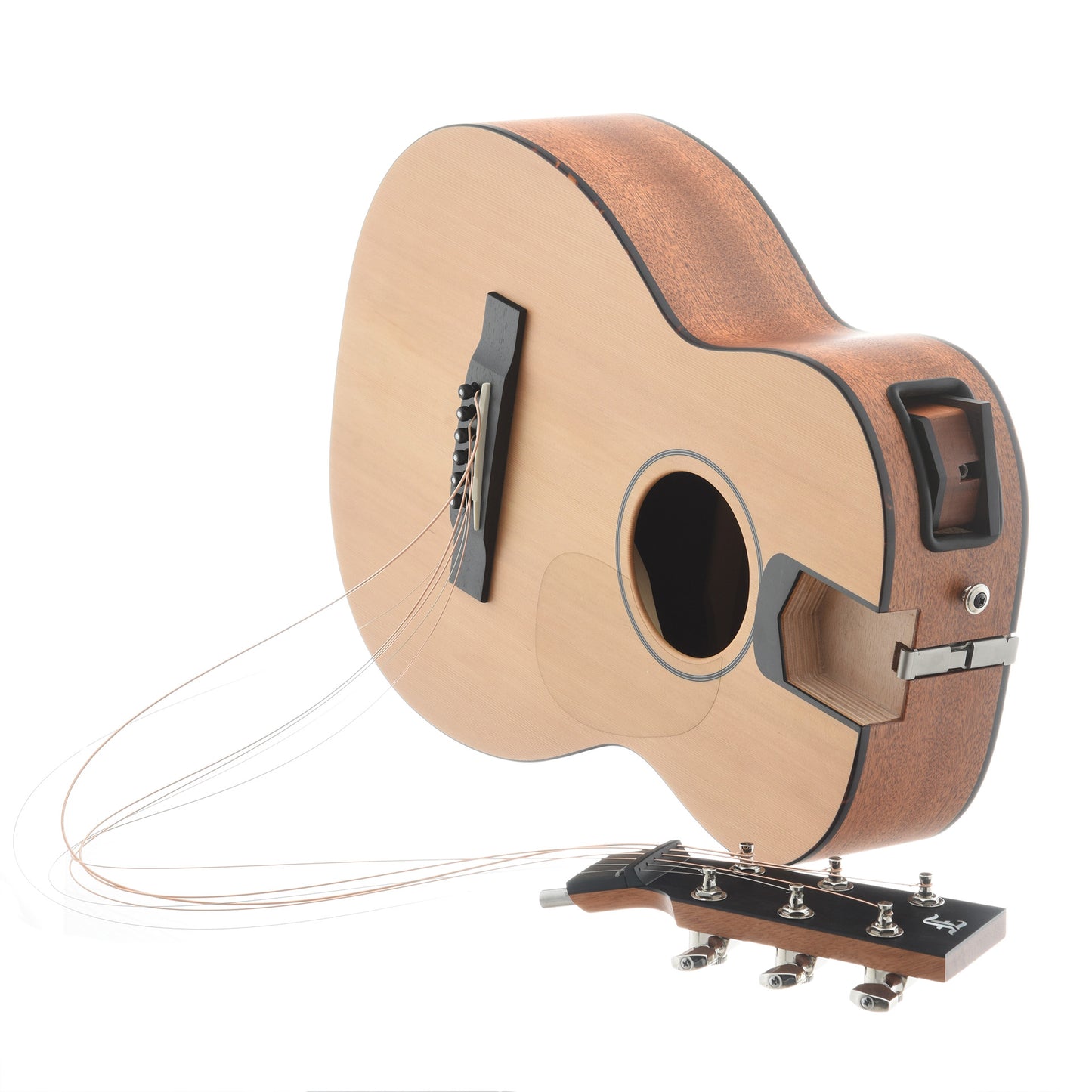 Dis-Assembled Furch LJ10-CM Little Jane Travel Guitar