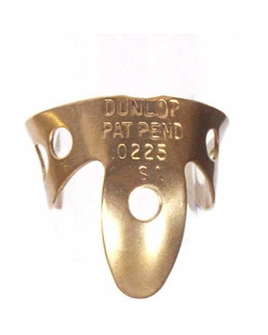 Image 1 of Dunlop Brass .0225" Fingerpick (Mini) - SKU# PK9B-225 : Product Type Accessories & Parts : Elderly Instruments